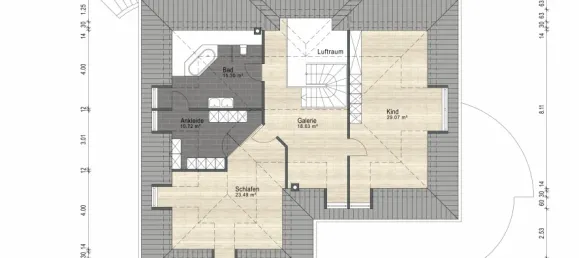 Вилла с 5 комнатами в Цоллернальб, Германия № 45447 15