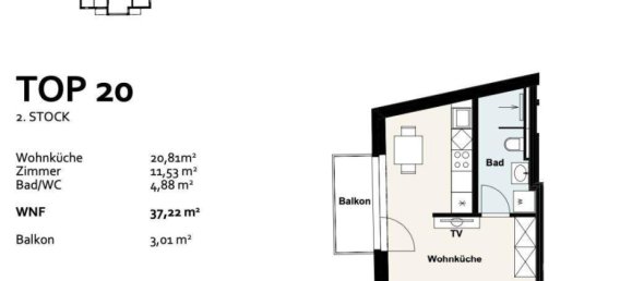Apartamento de 2 divisões em Vienna, Austria N.º 137713 13