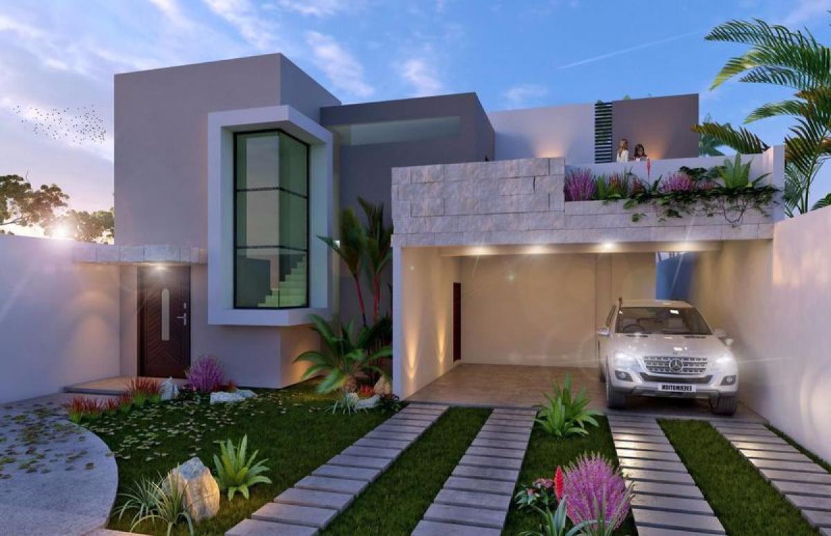 Дом с 3 спальнями в Мерида, Мексика № 50579