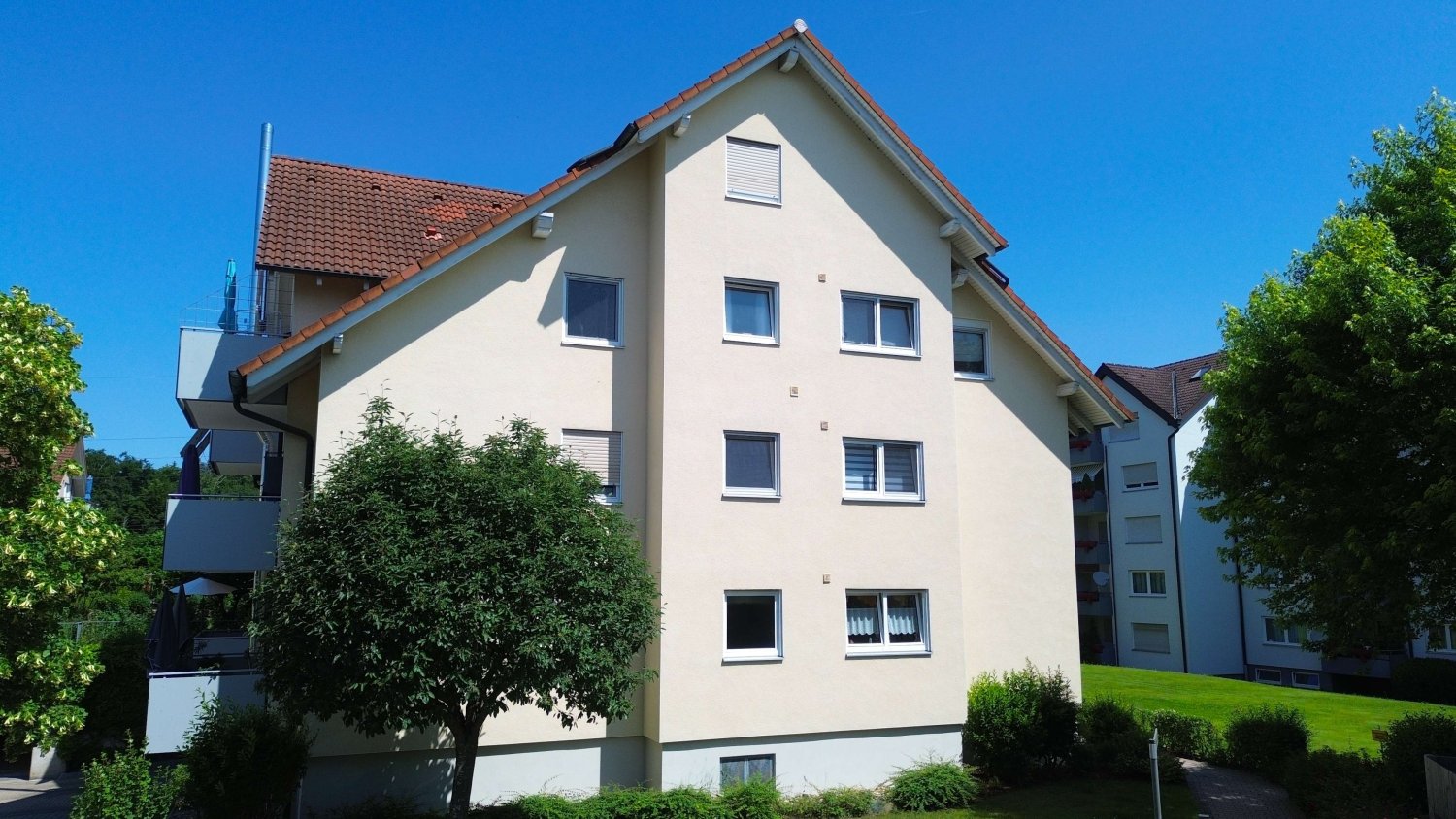 Дуплекс с 3 спальнями в Heidenheim, Германия № 240742