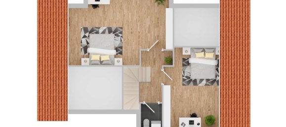 Дуплекс с 3 спальнями в Heidenheim, Германия № 240742 12