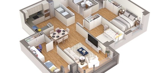 3 bedrooms Apartment in Barcelona, Spain No. 3414 4