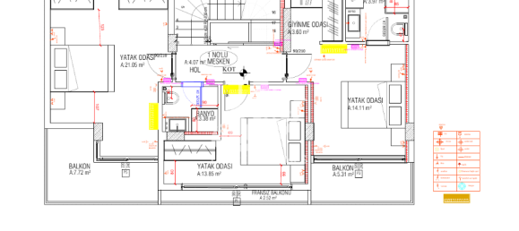 Вилла 3+1 в Аланья, Турция № 3337 23