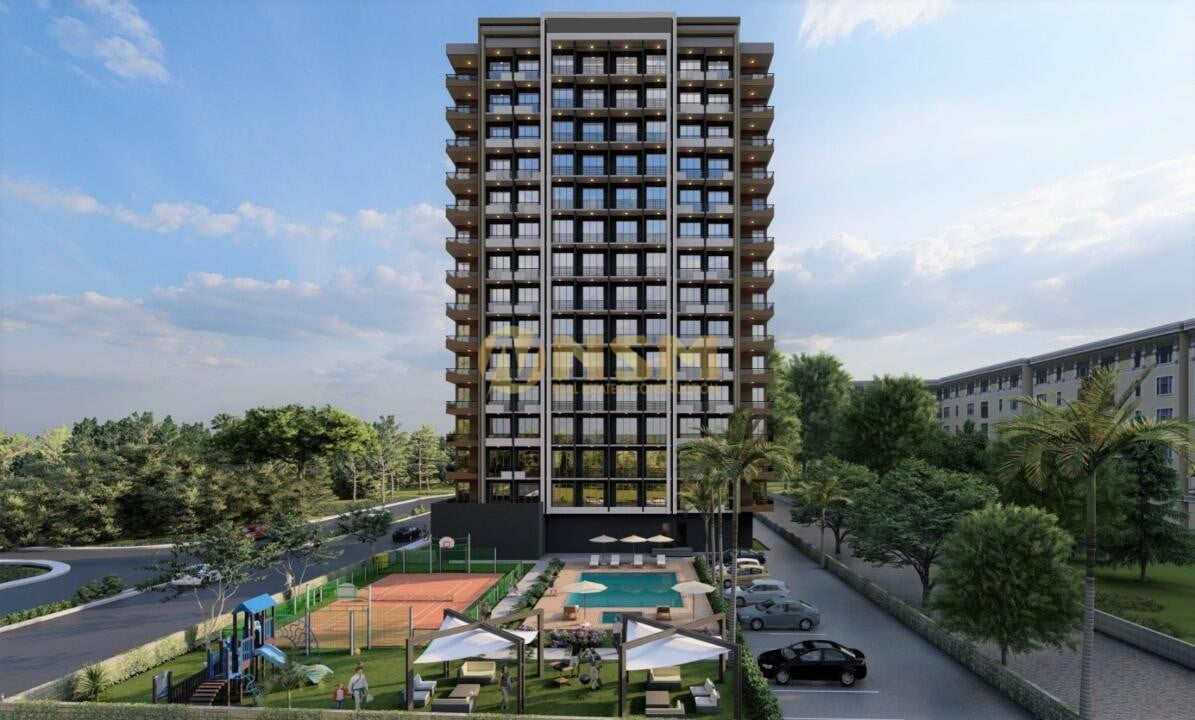 Wohnung 1+1 in Mersin, Turkey, Nr. 31050