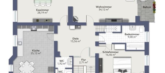 6 غرف نوم فيلا في Saarlouis, Germany رقم 307412 13