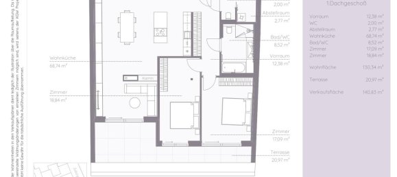 3 rooms Apartment in Neubau, Austria No. 174500 16