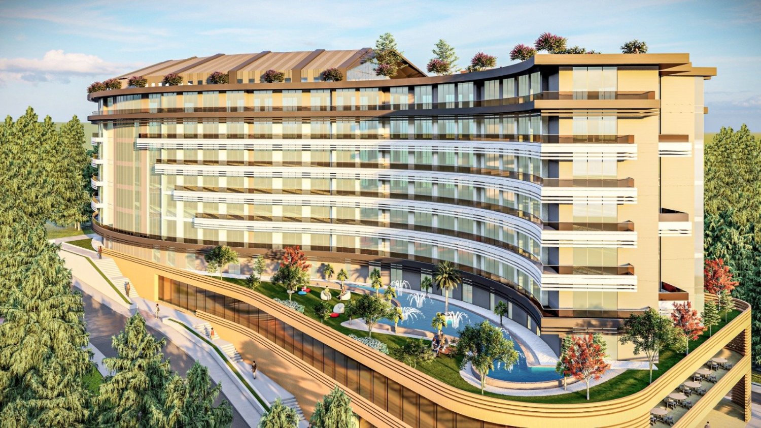 Wohnung 1+1 in Trabzon, Turkey, Nr. 43128