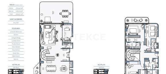 3 dormitorios dúplex en venta en Ras Al Khaimah, UAE № 197405 19