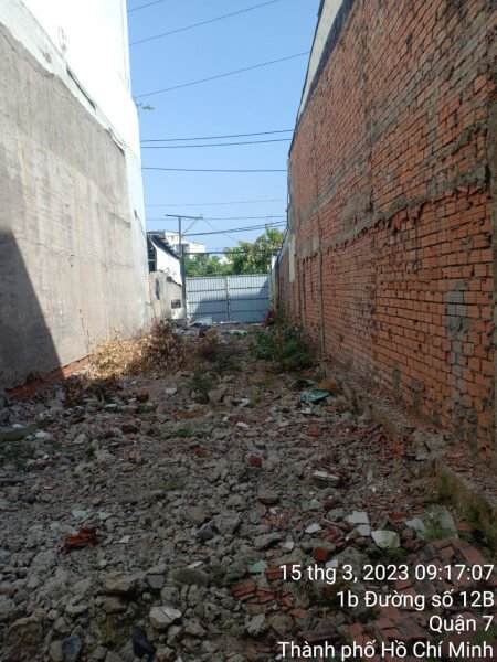 126m² Land in District 7, Vietnam No. 13163