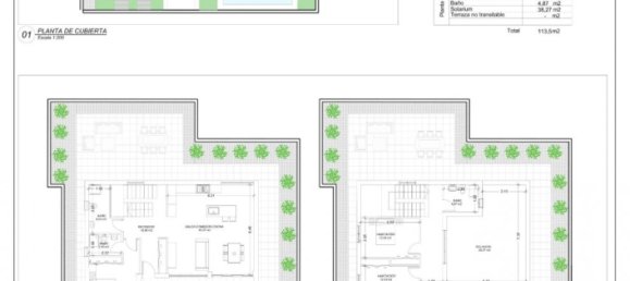 Villa T2 em Pinar De Campoverde, Spain N.º 7227 25