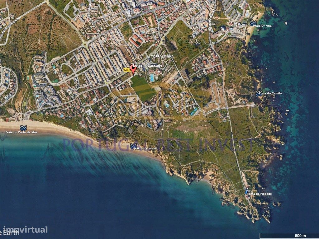  قطعة أرض في Lagos, Portugal 1193متر مربع رقم 72116