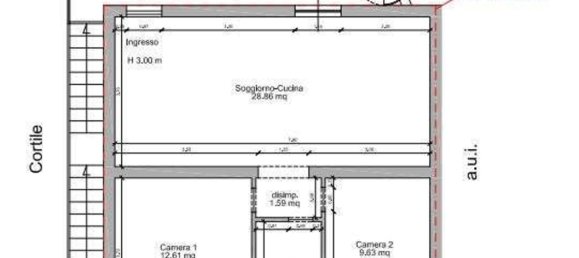 3 rooms Apartment in Giugliano in Campania, Italy No. 97058 14