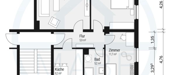 2 bedrooms Apartment in Gorlitz, Germany No. 234005 17