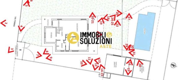 Villa de 4 divisões em Caresanablot, Italy N.º 13353 36