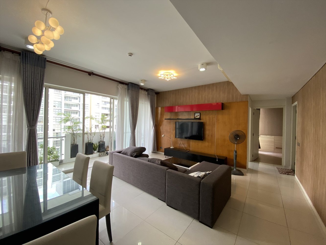 3 chambres condominium à louer à Thu Duc, Ho Chi Minh, Vietnam № 13697