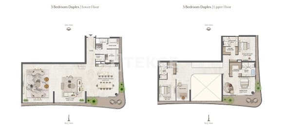 Apartamento de 5 dormitorios en Dubai, UAE No. 65742 21