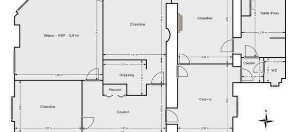 3 bedrooms Apartment in Besancon, France No. 358981 15