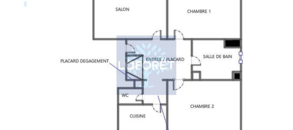 2 غرف نوم شقة في Bois-Colombes, France رقم 162790 7