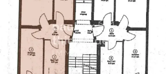 Квартира с 2 комнатами в Лейпциг, Германия № 346952 5