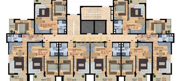 Apartment 1+1 in Alanya, Turkey No. 31033 19