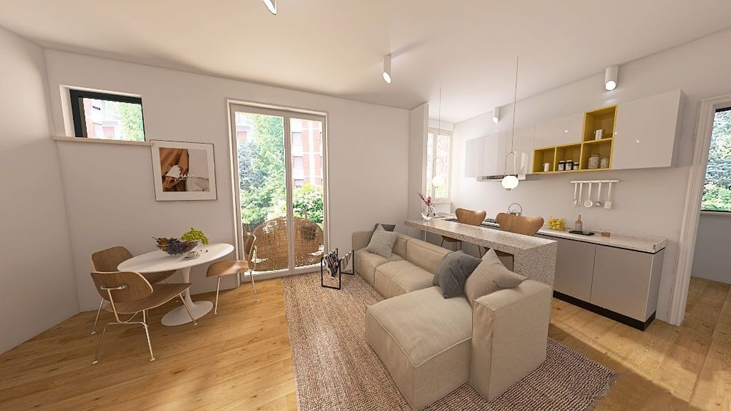 Apartamento de 2 divisões em Milan, Italy N.º 338126