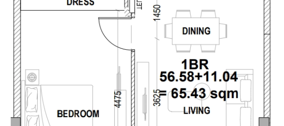 Apartamento T1 em Dubai, UAE N.º 96131 12