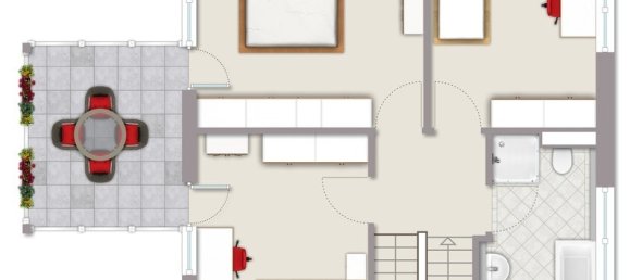 Дуплекс с 4 комнатами в Ремс-Мур, Германия № 253421 13