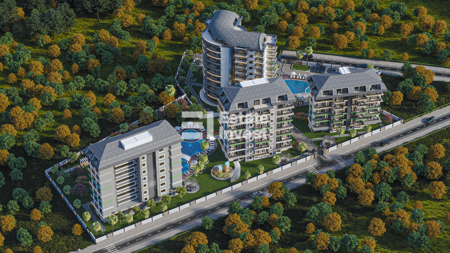 Apartment 3+1 in Alanya, Turkey No. 26527