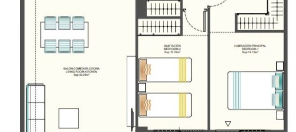 2 Schlafzimmer Wohnung in Benidorm, Spain, Nr. 284704 15