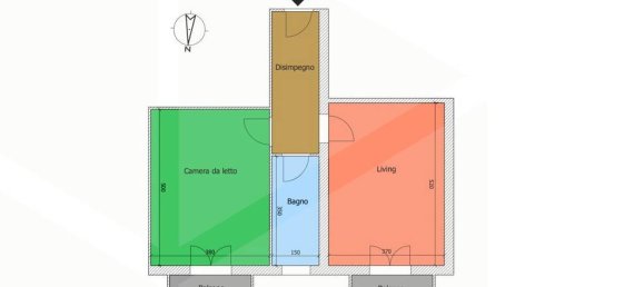 2-salle Appartement à Bari, Italy No. 28543 11