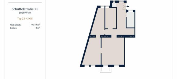 4 rooms Apartment in Leopoldstadt, Austria No. 244490 15