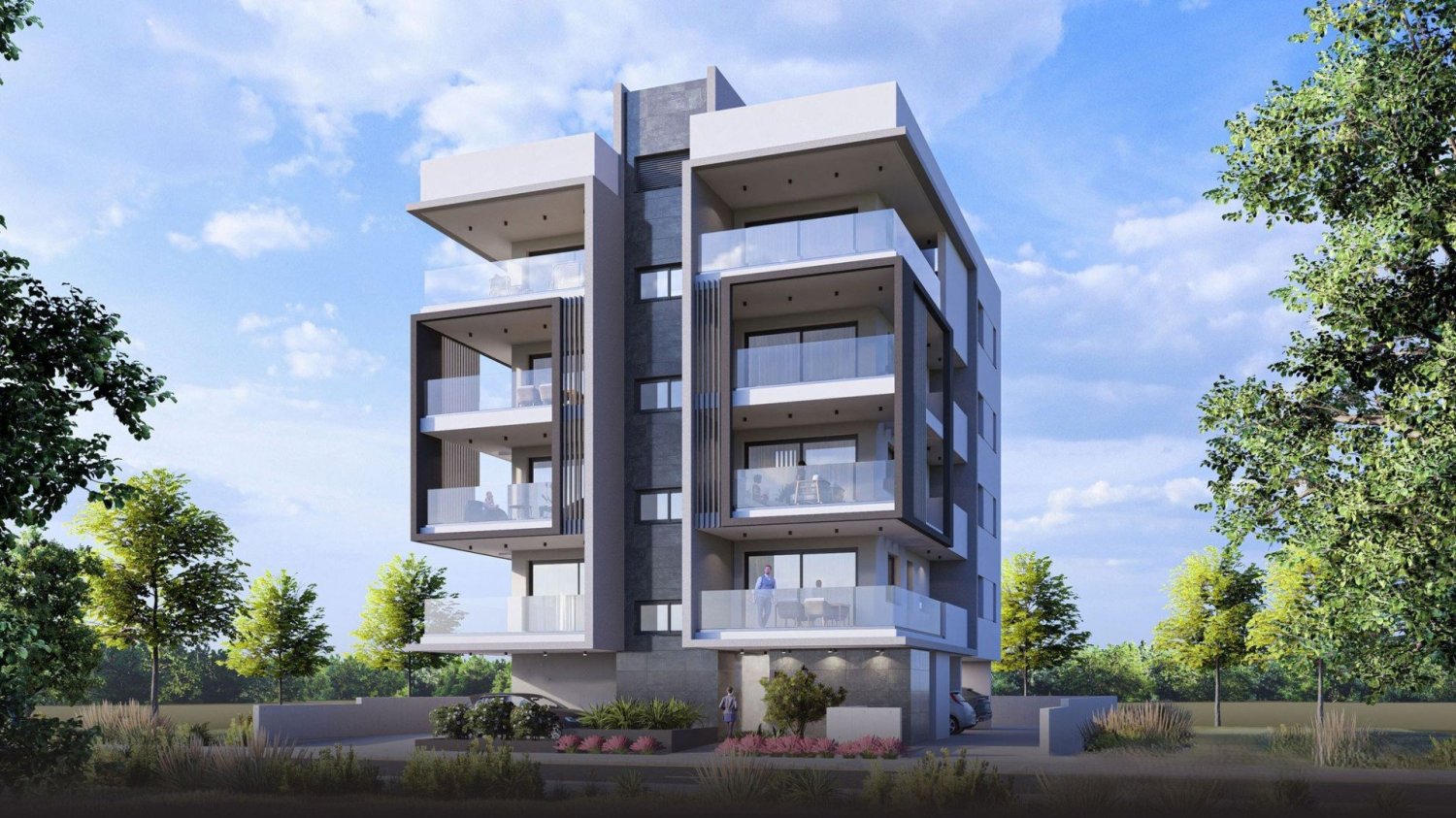 Apartamento T2 em Larnaca, Cyprus N.º 28914