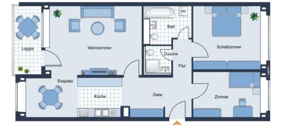 2 bedrooms Apartment in Wiesbaden, Germany No. 55917 3