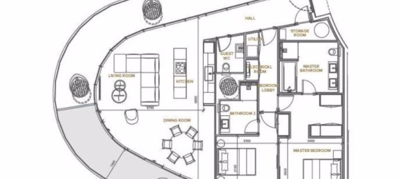 Apartamento de 2 dormitorios en Ayia Napa, Cyprus No. 18095 23