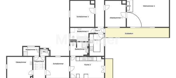 11 Schlafzimmer Gebäude in Unterallgäu, Germany, Nr. 174969 18