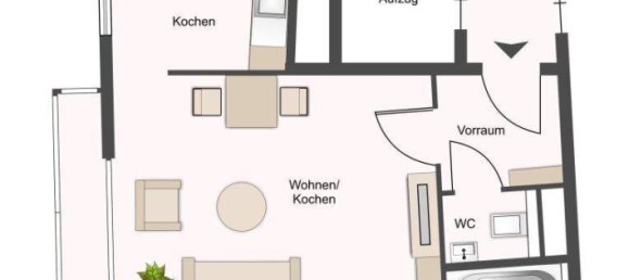 2غرفة شقة في Meidling, Austria رقم 245386 17