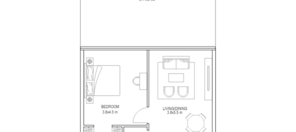 Студия в Dubai Sports City, ОАЭ № 121668 5