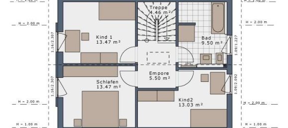 3 غرف نوم منزل في Weimarer Land, Germany رقم 296196 7