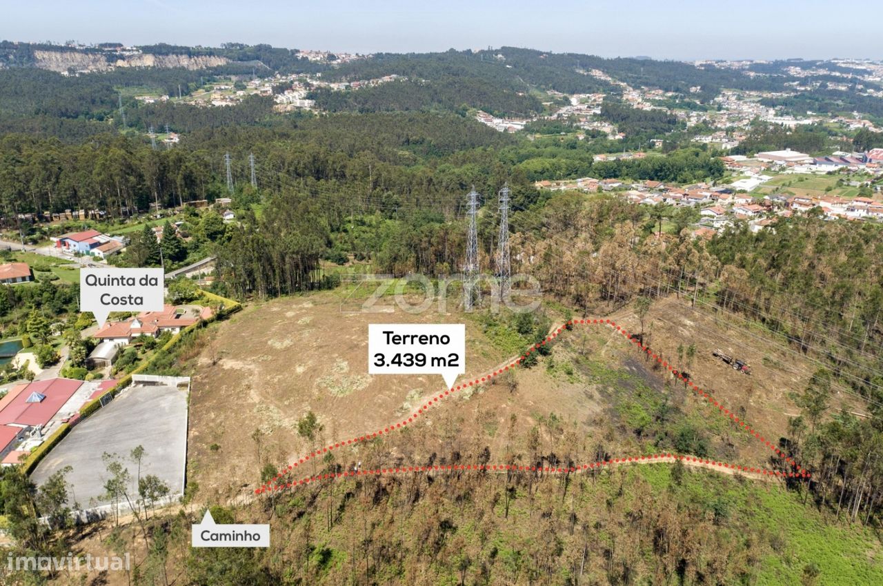 Grundstück in Santa Maria da Feira, Portugal 3439m², Nr. 35103