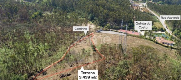 Grundstück in Santa Maria da Feira, Portugal 3439m², Nr. 35103 6