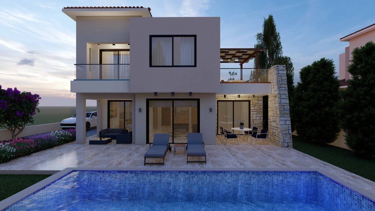 3 bedrooms House in Paphos, Cyprus No. 9681