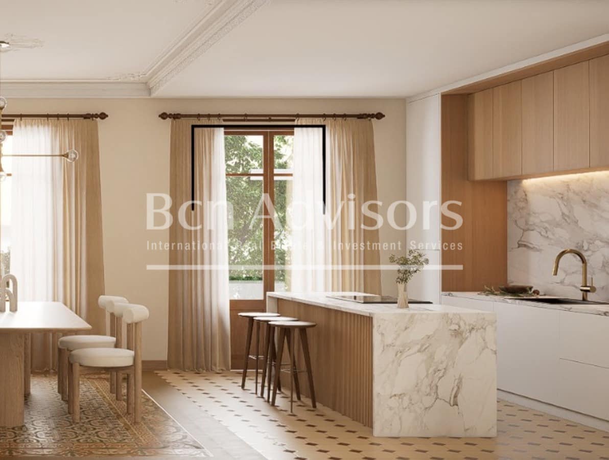 Apartamento de 3 dormitorios en Eixample, Spain No. 164746
