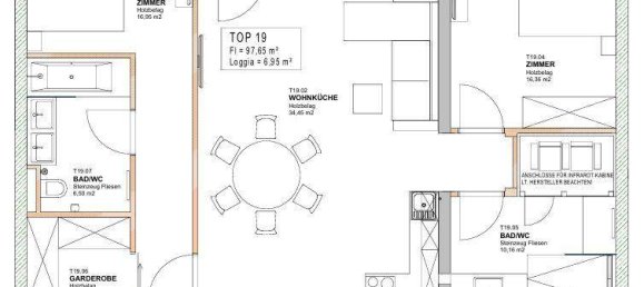 2 bedrooms Apartment in Warth, Austria No. 13338 10