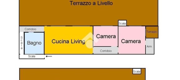 3 rooms Apartment in Naples, Italy No. 71415 35