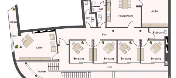 Gebäude in Leipzig, Germany 414m², Nr. 81065 3