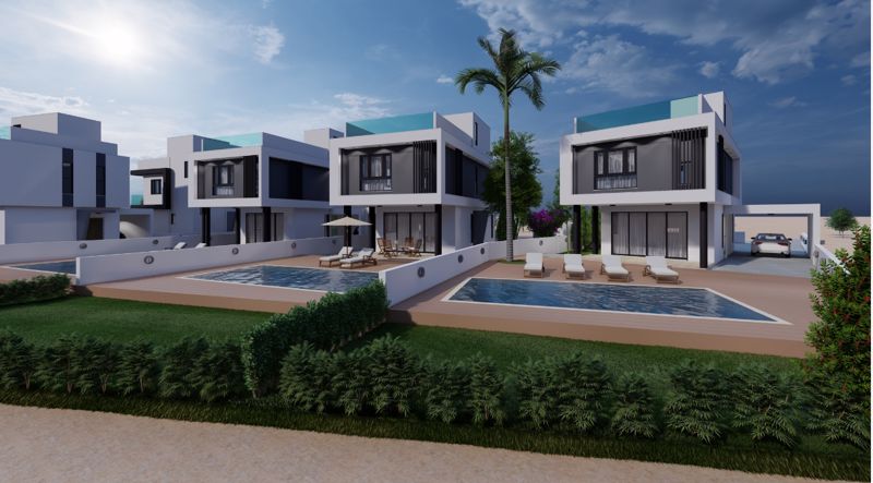 4 bedrooms Villa for sale in Paralimni, Ammochostos, Cyprus № 9381