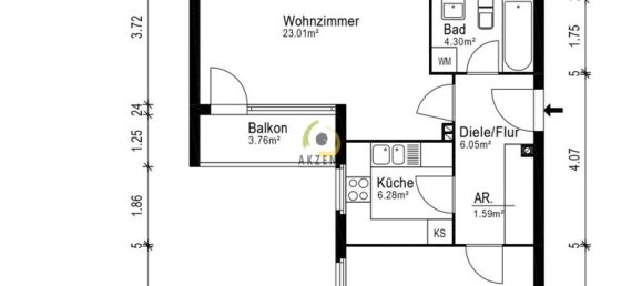 2-salle Appartement à Lichtenrade, Germany No. 342912 9