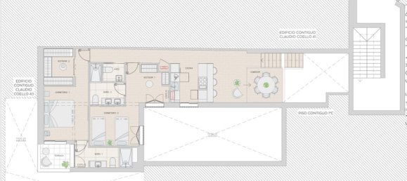 2 bedrooms Apartment in Madrid, Spain No. 126410 2