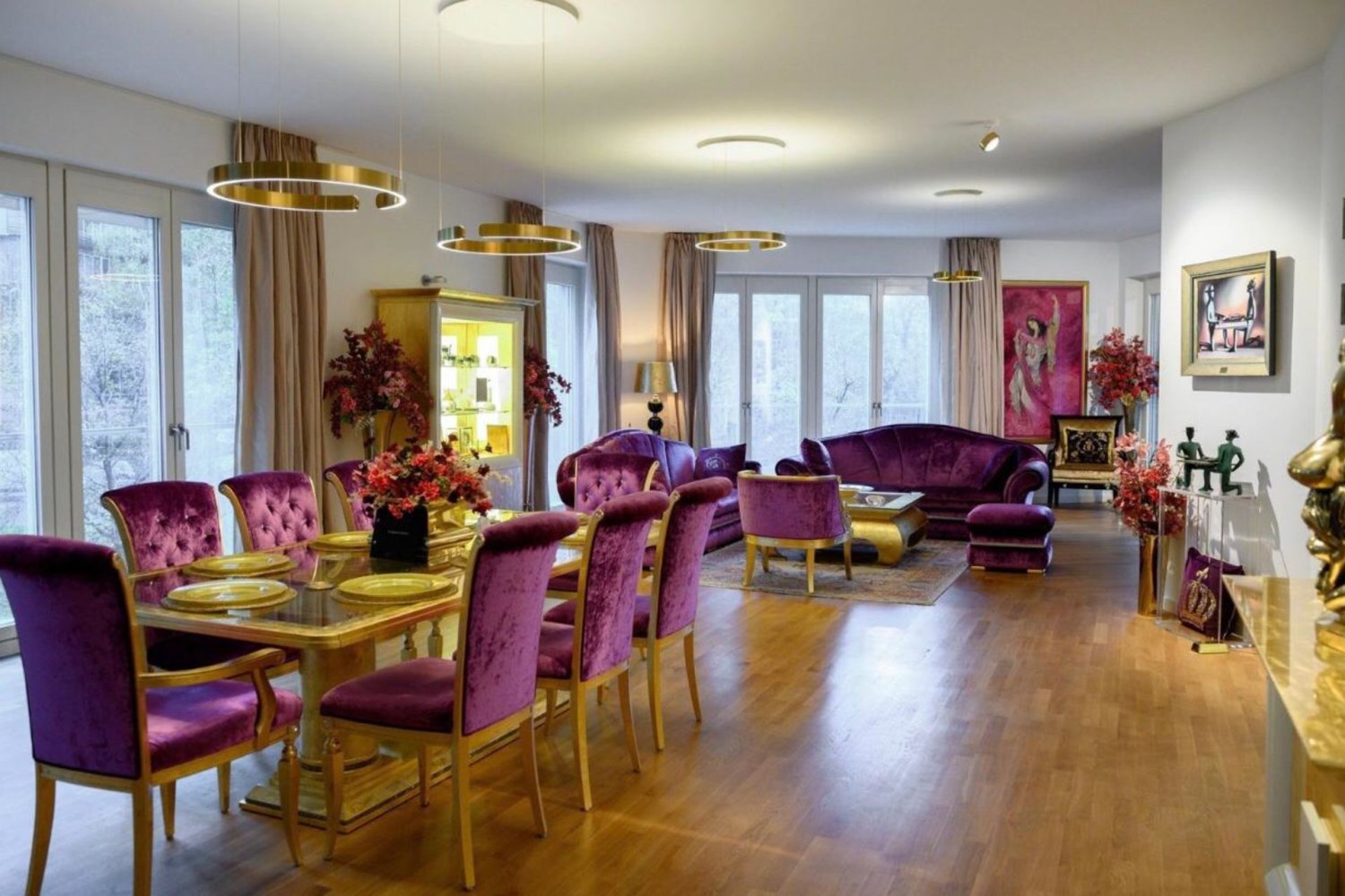 Квартира с 3 спальнями в Тиргартен, Германия № 65014