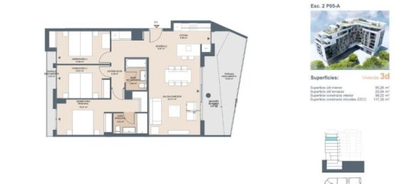 3 bedrooms Penthouse in Alicante, Spain No. 5810 8